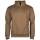 Tactical Sweatshirt mit Zipper coyote, S