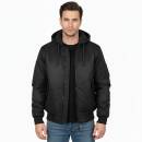 MA1 Jacke Sweat Hooded schwarz