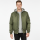 MA1 Jacke Sweat Hooded oliv/grau