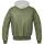 MA1 Jacke Sweat Hooded oliv/grau, XL