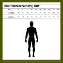 Pure Vintage Shorts schwarz, 4XL