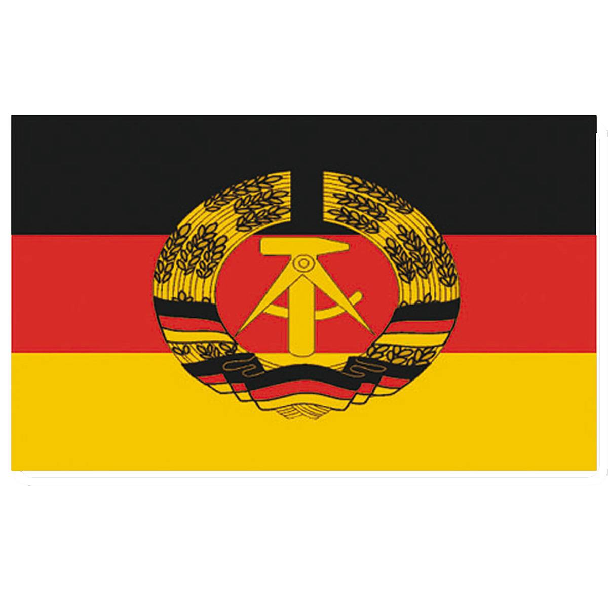 Flagge / Fahne DDR -   Bundeswehr Shop, Armyshop, US Arm,  5,95 €