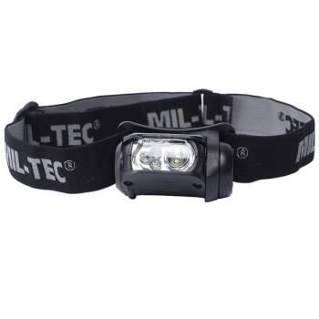 MIL-TEC Kopflampe LED 4-farbig