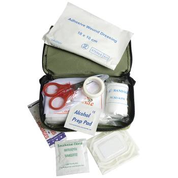 First Aid Kit small oliv