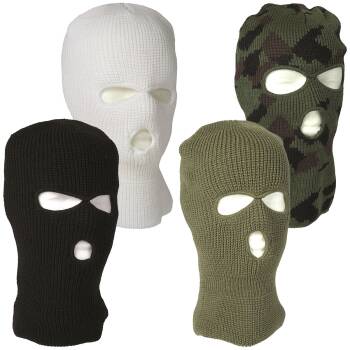Balaclava 3-Loch Polyacryl versch. Farben