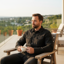 Brandit Vintage Shirt langarm schwarz