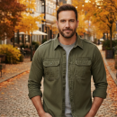 Brandit Vintage Shirt langarm oliv