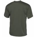 Tactical T-Shirt Quickdry oliv, M