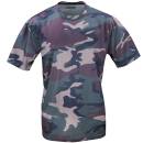 Tactical T-Shirt Quickdry woodland