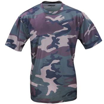 Tactical T-Shirt Quickdry woodland, 3XL