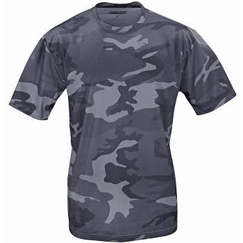 Tactical T-Shirt Quickdry darkcamo, XXL