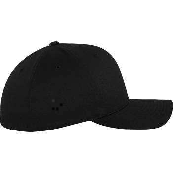 Flexfit Wooly Combed Cap schwarz/grau, L/XL