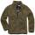 Teddyfleece Jacke oliv, L