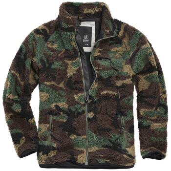Teddyfleece Jacke woodland