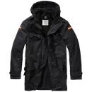 Brandit BW Parka mit Futter schwarz, 58