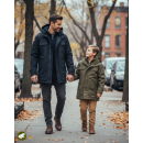 Brandit BW Parka mit Futter navy-blau