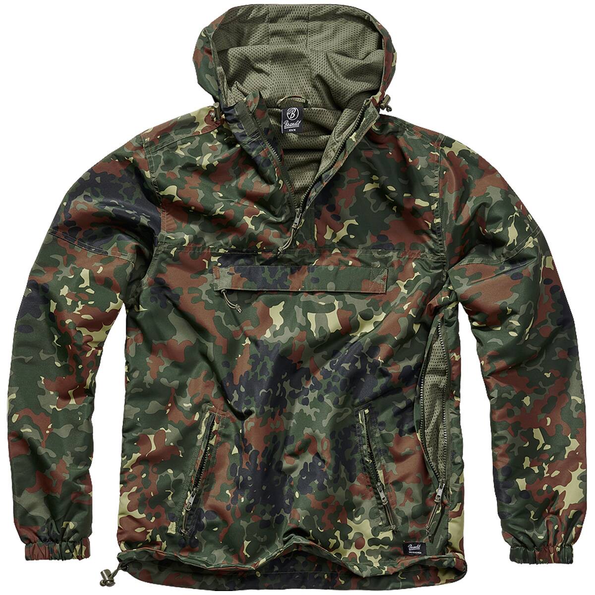 Brandit heren zomer windbreaker Brandit zomer windbreaker , vlek-camouflage, 5XL : Brandit
