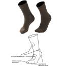 Mil-Tec Merino Socken schwarz, 2 (39/41)