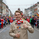 US Hemd langarm khaki