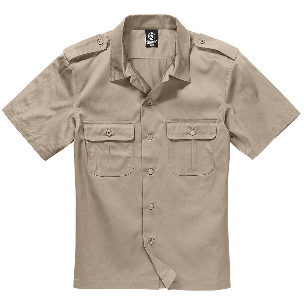 US Army Shirt mit Ärmeltaschen MFH kurzarm div Farben Baumwolle Hemd BW NEU