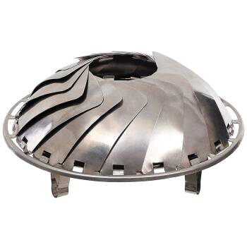 Feuerschale Edelstahl faltbar - Der große Bundeswehr Shop, Army Shop