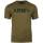 T-Shirt ARMY oliv, S