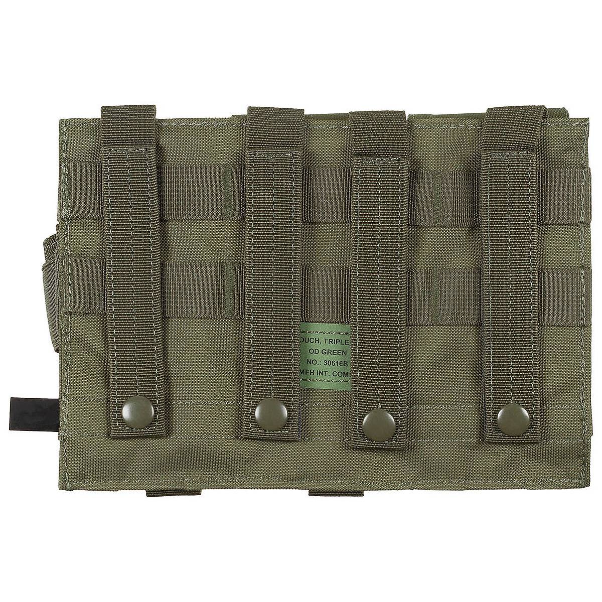 3Stück Magazintasche dreifach MOLLE Modular  Patronen Tasche Munitionstaschen 