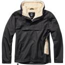 Windbreaker Sherpa schwarz