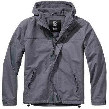 Brandit Windbreaker Frontzip anthrazit