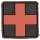 Patch 3D First Aid small schwarz