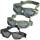 Commandobrille Air Pro smoke versch. Farben