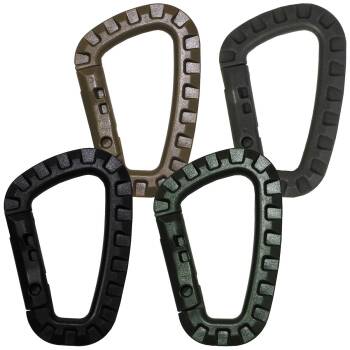 Karabiner Kunststoff 2er Pack versch. Farben