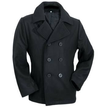 US Navy Pea Coat schwarz