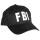 Basecap FBI schwarz