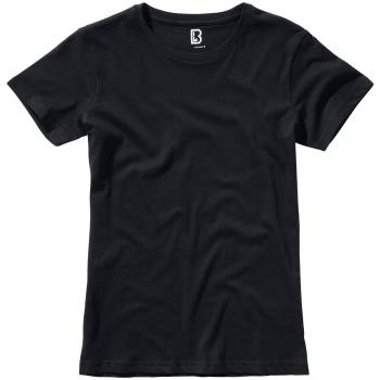 Ladies T-Shirt schwarz, XS