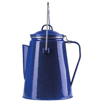 Kaffeekanne Emaille 2 liter blau