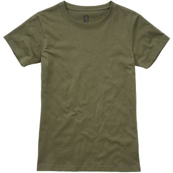 Ladies T-Shirt oliv, 5XL