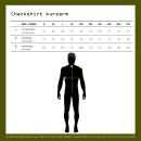 Checkshirt kurzarm weiß-schwarz, 7XL