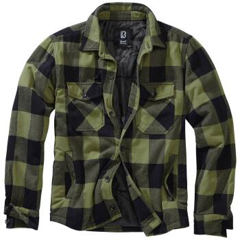 Lumberjacket schwarz-oliv, 6XL