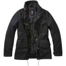 Ladies M65 Jacke mit Futter schwarz