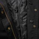Ladies M65 Jacke mit Futter schwarz, XL