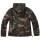 Ladies Windbreaker Frontzip woodland