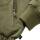 Kinder Windbreaker Frontzip oliv, 122/128