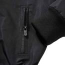 Kinder Windbreaker Frontzip schwarz, 170/176