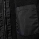 Kinder Windbreaker Frontzip schwarz, 170/176