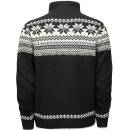 Norweger Pullover Troyer schwarz