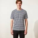 Marine T-Shirt gestreift