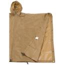 US Poncho Ripstop coyote