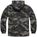 Brandit Sommer Windbreaker Frontzip Ripstop darkcamo