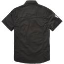 Luis Vintage Shirt kurzarm schwarz, L
